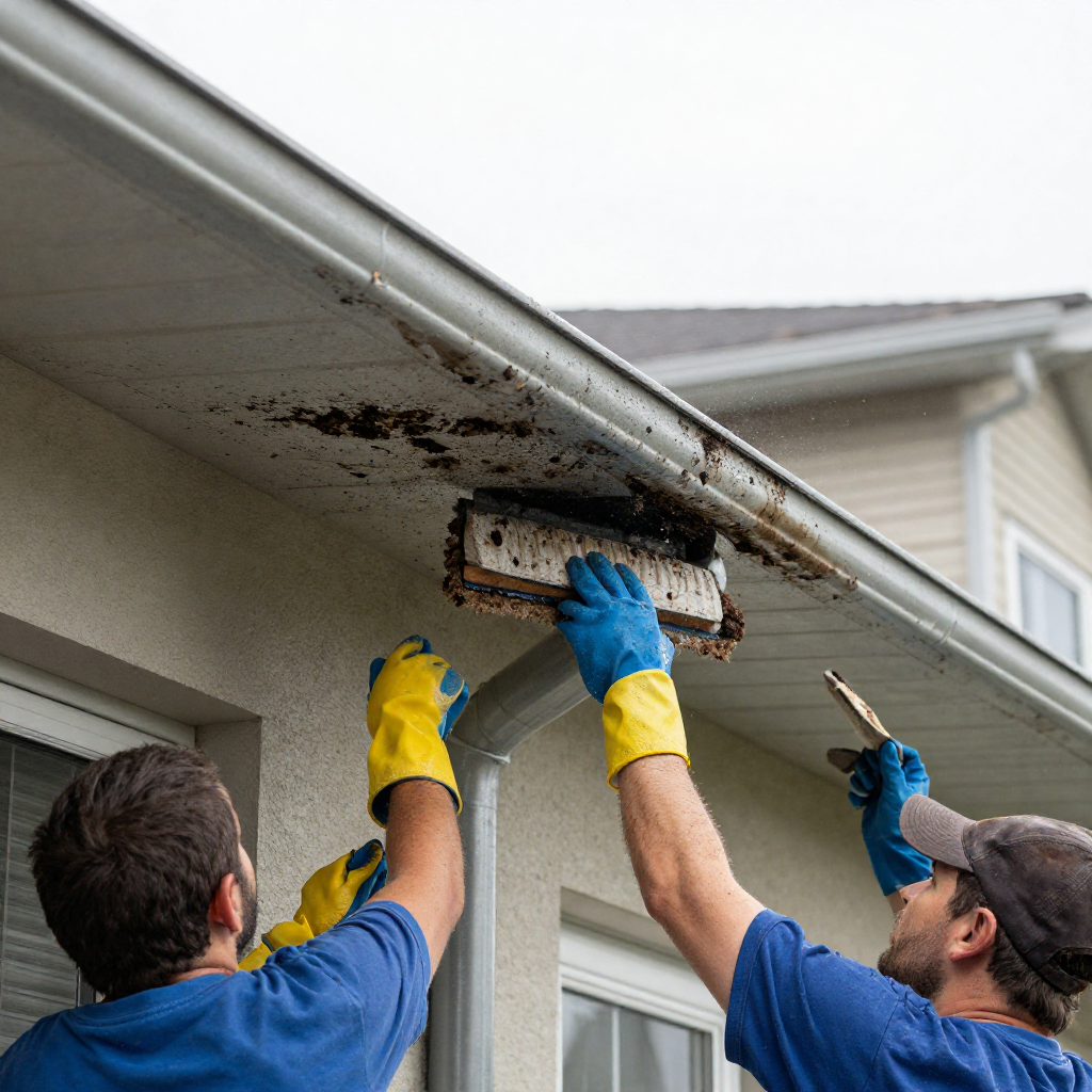 Professional Gutter Cleaning Service