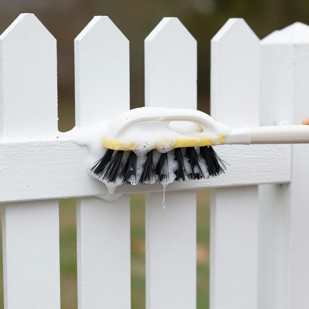 Clean Wooden Fence Exterior